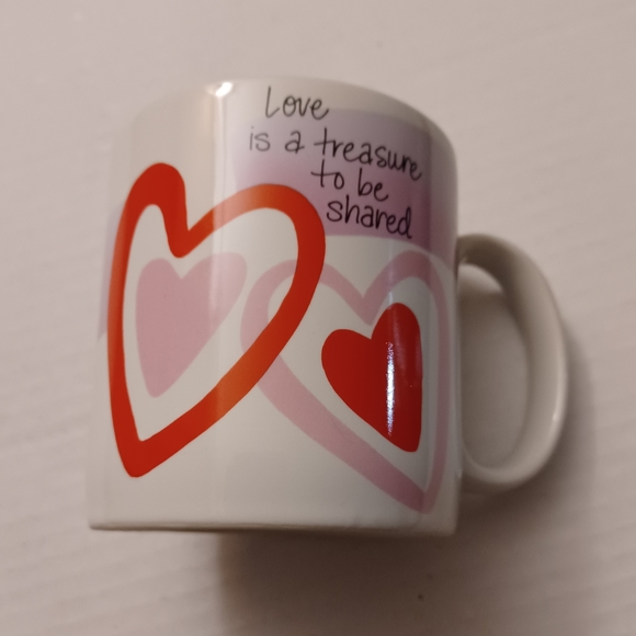 4/$30 - Valentine Mug - Love Is A Treasure... - Picture 1 of 7